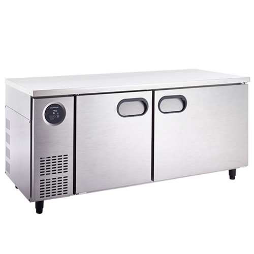스타리온 SR-T18ASE 업소용 테이블냉동장고 6자 내부스텐 올스텐 디지털 직냉식 1800x700x850mm 식당 급식 관공서 카페
