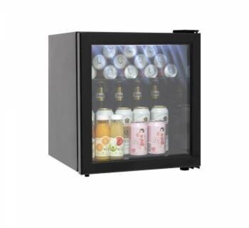 씽씽코리아 LSC-60 LED 화이트 블랙 냉장 쇼케이스 52리터 445x510x501mm 모텔 휴게텔 원룸 업소 식당 냉장쇼케이스