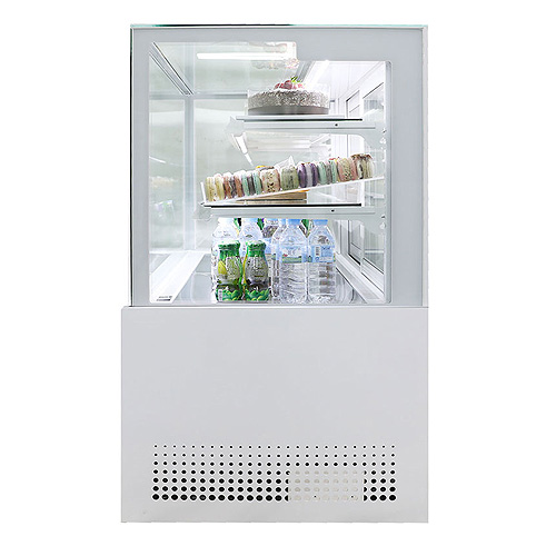 세경냉동 SKJRF-B120B 업소용 제과쇼케이스 2단 3단 카페 음료 샌드위치 진열 냉장고 화이트 1200 x 650 x 1200mm