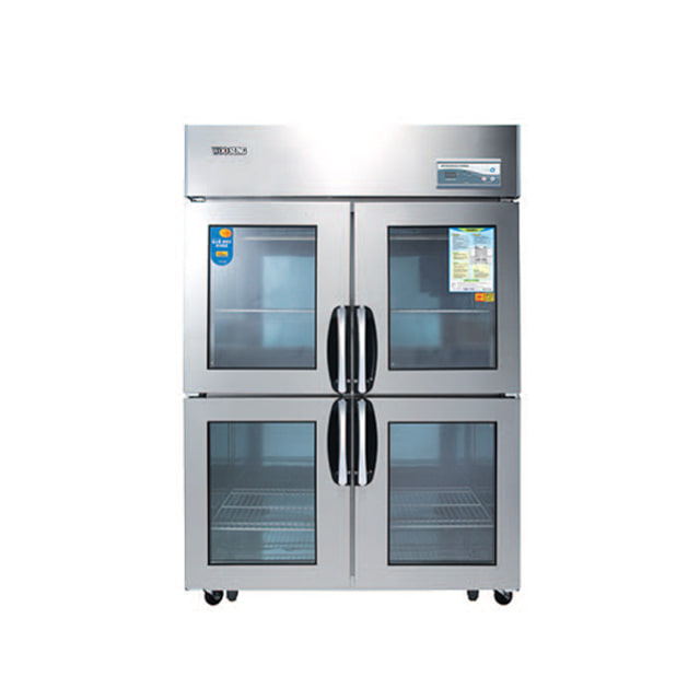 우성 업소용 정육 고기 숙성고 웻 드라이 에이징 냉장고 전체 스텐 직냉식 디지털 아날로그 4도어 1260 800 1900