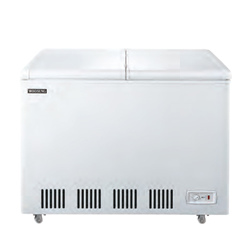 우성 CWSYSD-180 업소용 탈착식 냉동 쇼케이스 유리 도어 냉동고 평대 아이스크림 냉동 식품 보관 188L 996x574x880mm