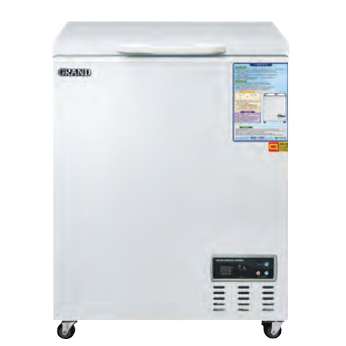 그랜드 우성 CWSM-080FA 업소용 다목적 냉동고 디지털 아날로그 스토커 덮개 커버 아이스크림 냉동 식품 보관 75L 655x470x870mm